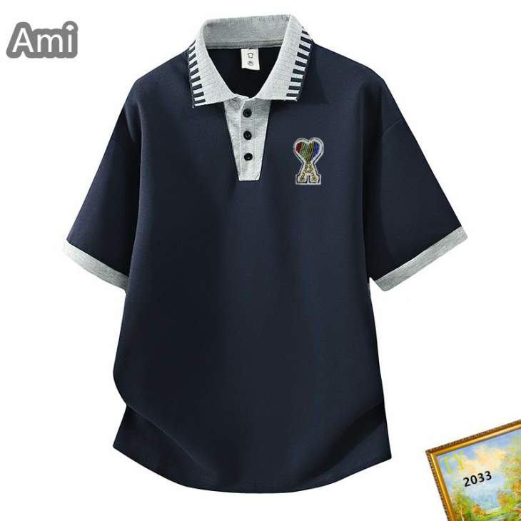 Picture of Ami Polo Shirts Short _SKUAmiM-4XL25tr1129695
